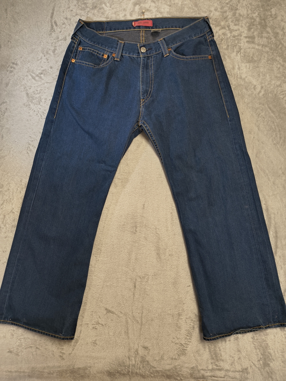 : Vintage Levi's Type 1 "Real Loose" Baggy Jeans W38 L30 Y2K Skater Denim